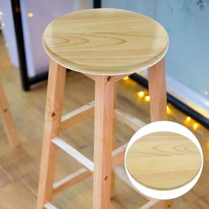 Chair Covers Round Stool Noodles Office Bar Stools Supply Solid Wood Stoils Seat Cushion Canteen Wooden