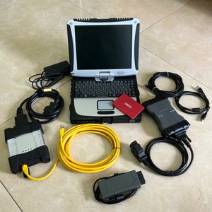 DOIP MB Star C6 Diagnos Tool + ICOM Nästa för BMW +6154 Plus CF19 -bärbar dator med 3in1 SW SSD 2TB Klar användning