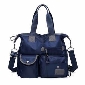 nylon Cloth Shoulder Duffel Bags Large Capacity Luggage Handbags Shoulder Tote Women Travel Bags Sport Fitness Weekend Gym Bags