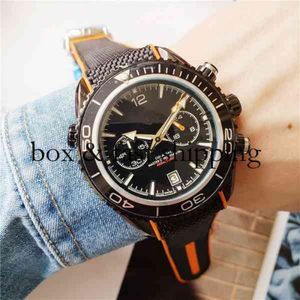 크로노 그래프 Superclone Watch G Watches Wristwatch Luxury E Fashion Designer O A M European Brand Haima Tape Men 's Five Needle Montred