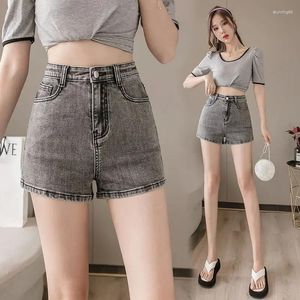 Women's Shorts Denim Jeans Short Pants For Woman To Wear Mini Cotton Elasticty Boxer Trend 2024 Low Price Youthful Outdoor