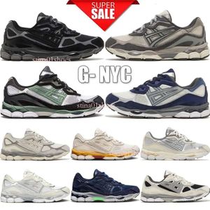 2024 Top Gel NYC Marathon Running Shoes 2023 Дизайнерские кроссовки Oatmeal Concrete Navy Steel Obsidian Grey Cream White Black Ivy Кроссовки для уличной тропы Размер 36–45 14