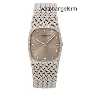 AP Wrist Watch Modern funktionell armbandsur 18K Platinum Scale med Diamond Set Fashion Manual Mechanical Womens Watch Luxury Watch Swiss Watch Highend Womens
