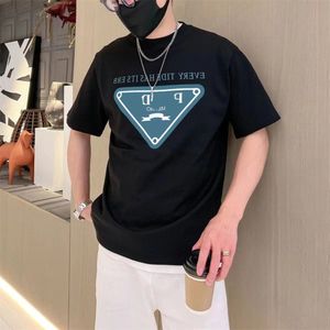 2024 Designer PPA T-Shirt Luxusmarke Kleidung Hemden Spray Herz Baumwolle Kurzarm Frühling Sommer Flut Herren Damen T-Shirts