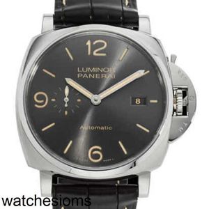 Panerass Luxury Watches Herrens armbandsur på grund av Pam Steel Grey Dial 45mm Watch PAM00943 Automatisk mekanisk full rostfria lumino