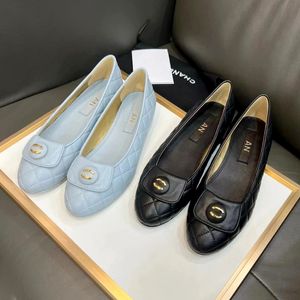 Hochwertige Ballerinas für Damen und Herren, Freizeitschuhe für den Sommer im Freien, Reise-Sandale, Wanderung, Spaziergang, Luxus-Designer-Tennis-Low-Leder-Strand-Tanz-Sexy-Kleid-Schuhe, Loafer