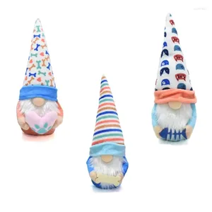 パーティーの装飾スカンジナビア人gnome動物のテーマ顔のない置物のホリデー用品