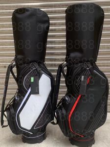 Black Golf Bags White Cart Bags Unisex Golf Clubs Large Diameter And Large Capacity Waterproof Material Contact Us To View Pictures With LOGO