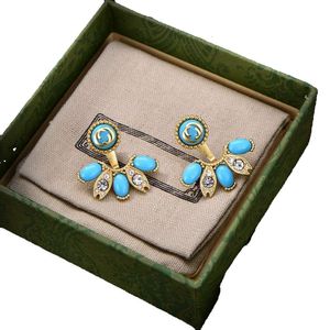 Fashion Stud Earring Designer Diamond Color Earrings High End Designer Pearl Studs Jewelry Women's Best Gift