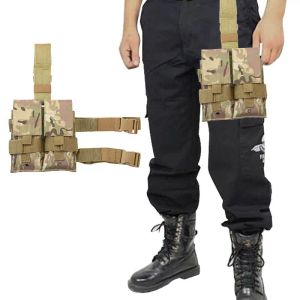 Bags Tactical Universal Thigh Gun Holster for Excelent elitetactical Drop Leg Holster Magazine bag outdoor storage bag