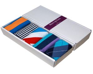 calzini da uomo di marca in cotone pettinatocalzini eleganti colorati 5 paia lotto senza confezione regalo2386628