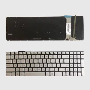 Русская клавиатура для ноутбука ASUS GL552 GL552J GL552JX GL552V GL552VL GL552VW N551 N551J N551JB N551JK N551JM N551JQ с подсветкой RU