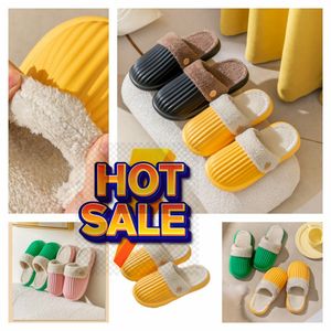 2024 Designer Slides Women Sandals Pool Heels Casual slippers for spring autumn Flat Comfort Mules Padded Front Strap Shoe GAI White Cotton mop Hot sales
