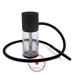 Neueste Bunte Auto Bong Rohre Kit Acryl Shisha Wasserpfeife Bubbler Filterschale Tragbare Abnehmbare Trockenkräuter Tabak Zigarettenspitze Rauchen Handpfeifen DHL