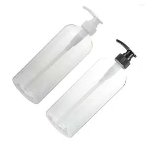 Dispensador de sabão líquido 2 peças, recipientes para frascos de shampoo fluido para lavagem das mãos para animais de estimação