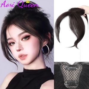 Bangs AOSI Eightcharacter Bangs Wig Piece For Women To Increase Hair Volume And Naturally Fluffy Bangs Replacement Piece