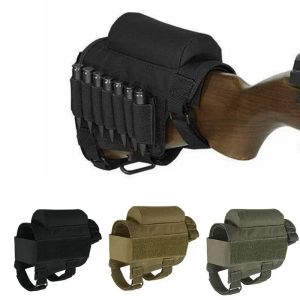 Väskor Taktisk militär nylonpåse Survival Gear Accessories Rifle Case Holster Camping Hunting Shooting Cartridges Pouch