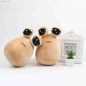 Personaggi del gioco Decor 22CM Il mio simpatico peluche Pou farcito Animali del fumetto Cioè bambola Alien Pet Home Emotion Fqikj