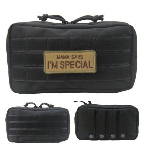 Carteiras Bolsa de cintura tática multifuncional Bolsa militar Molle Carteira Poupa de telefone impermeável capa de acampamento ao ar livre Pacote de caça ao ar livre EDC