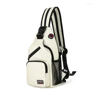 Bag 2024 Fashion Multicolor Sling Chest Female Small Backpacks For Women Crossbody Bags Mini Travel Sport Shoulder Pack