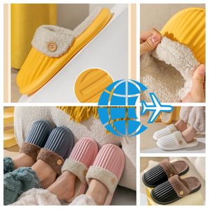 Designer Slides Women Sandals Pool Pillow Heels Casual slippers for spring autumn Flat Comfort Mules Padded Front Strap Shoe GAI White yellow Cotton mop