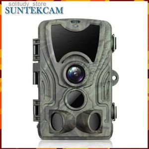 Av Trail Kameraları Suntekcam HC-801 Serisi Uygulama Kontrolleri 4G 20MP 1080P Av Trail Kamerası Kablosuz Yaban Hayatı Kamerası 0.3s Tetikleme Gece Görüşü Q240321