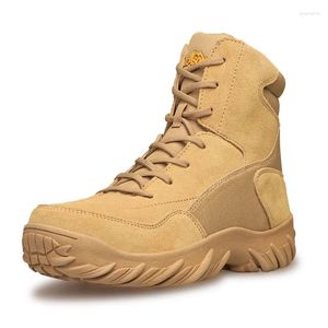 Scarpe da fitness Tattiche da uomo Speciali Fan dell'esercito Stivali da deserto Maschile Campeggio esterna Escursionismo Arrampicata Trekking Lavoro Allenamento Antiscivolo