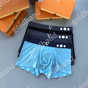 Sexy Mens Briefs Designer Confortável Masculino Cueca Respirável Esporte Boxers Alta Qualidade Boxed Underpant