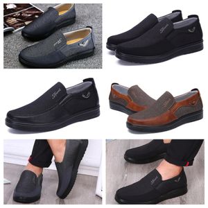 Shoes GAI sneaker sport Cloths Shoe Men Single Business Low Top Shoes Casual Soft Sole Slippers Flat Men Shoes Black comfort soft big size 38-50