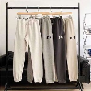 Essientials Pants Plush ten sam styl ósme sezon podwójne liniowe spodnie dla mężczyzn i kobiet FGO High 681 Dress Pants 608