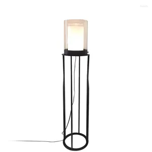 Floor Lamps Modern Minimalist Glass Sofa Lamp Creative Designer Living Room Model Home Lights Lighting Chandelier