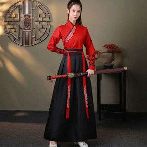 Grundlegende Freizeitkleider Chinesisches Hanfu-Kleid Damenbekleidung Vintage Ethnischer Stil Modekleidung Elegante Streetwear Lässiges chinesisches traditionelles KleidC24315