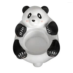 Castiçais Panda Titular Mesa Central Bonito Aroma Cartoon Ambiente Decoração Multifuncional para Casa