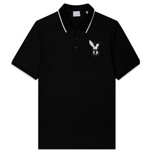 Mens Polo T-Shirts Tasarımcı Polos T-shirt Yaz Gevşek Tişörtler Adam Kısa Kollu Grafik Tees Klasik Baskı T-Shirts Kadın Giyim Üstleri 24SS