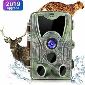 Hunting Trail Cameras Outdoor Wildlife 20MP HD 1080P Trail Camera Night Vision Hunting Accessories IP66 Waterproof Wildlife Game Camera Hot Range Q240321