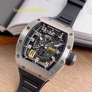 Diamond Sports Wrist Watch RM Wristwatch RM030 Platinum Mens Fashion Leisure Business Sports Mechanical Watch