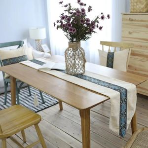 Tischdecke im europäischen Luxus-Stil, Blumen-Jacquard-Esstisch, dicke blaue Flanell-Stickerei, Tee mit dekorativer Quaste, El-Bett-Dekor