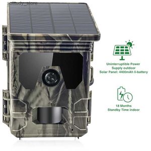 Trail Hunting Trail Outdoor Solar Panel Hunting Camera w podczerwieni Automatyczne monitorowanie dzikiej pułapki zwierzęcy