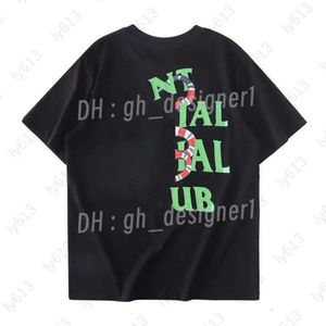 Унисекс персонализированные летние анти -социальные сети дизайнер дизайнер мужская футболка подростковая модная буква с короткими рукавами