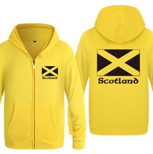 Mens hoodies ish flagga Skottland tryckt hoodie män fleece lång fleece hip hop jacka rockar vinter män kvinnor skridskor tröja5710692