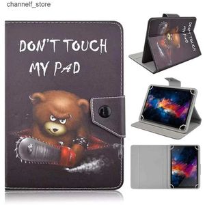 Tablet PC Cases Bags 9-10.1 Inch Universal Tablet Case Protective Cover Stand Folio Case for 9 10 10.1 Inch for Android Samsung Touchscreen TabletY240321Y240321