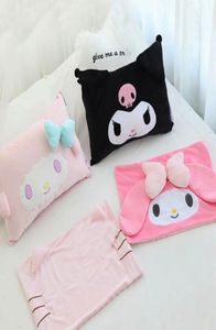 1 PCS Cartoon My Melody Kuromi Twin Stars Cotton Pudowcase Double Side Thicked Dormitory Pillow Case For Children Plush Toys 207582656