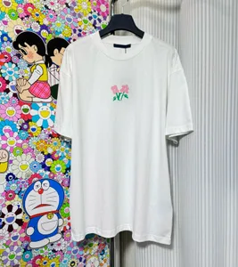 Herren Plus Tees Polos T-Shirts Rundhalsausschnitt, bestickte und bedruckte Sommerkleidung im Polar-Stil mit reiner Street-Baumwolle 6422d
