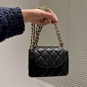 أكياس CC فاخرة العلامة التجارية الكتف 23C المرأة الغرور الكلاسيكية MINI MUTI POCHETTE WALLET حقيبة تجميلية مع الله المعادن تشاي WOMAD