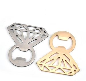 L'apribottiglie a forma di anello di diamanti Apribottiglie per birra in acciaio inossidabile con diamanti Apriscatole ad anello Utensili da cucina creativi2768387