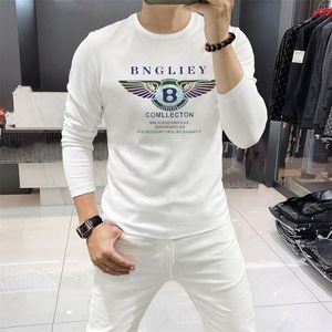 Ny 2024 Luxury Top High Quality Designer T-shirts Fashion Märke Högkvalitativ långärmad mäns och kvinnors T-shirt Tees Storlek M-4XL