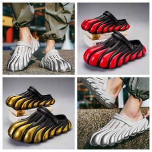 2024 Painted Five Claw Golden Dragon EVA Hole Shoes con una sensazione di piedi Sandali con suola spessa Summer Beach Scarpe da uomo Toe Wrap Pantofole traspiranti GAI moda uomo Trend