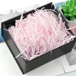 Party Decoration 100g Shredded Paper Confetti Marriage Gift Candy Box Packaging Filler för bröllopsdekor Silk -rester