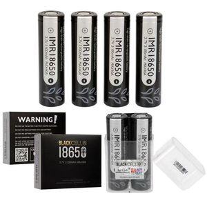 Original BestFire Blackcell 18650 Batteri 3500mAh 3100 3200mAh 3.7V uppladdningsbar litiumbatteriutsläppström 40A Batteriförpackningsbox