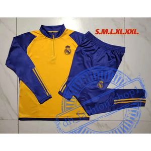 2023 2024 Real Madrid Trailsuit Eğitim Takımı Vini Jr Bellingham 23 24 Erkek ve Çocuk Futbol Kitleri Futbol Trailsuit Chandal Futbol Survetement 526